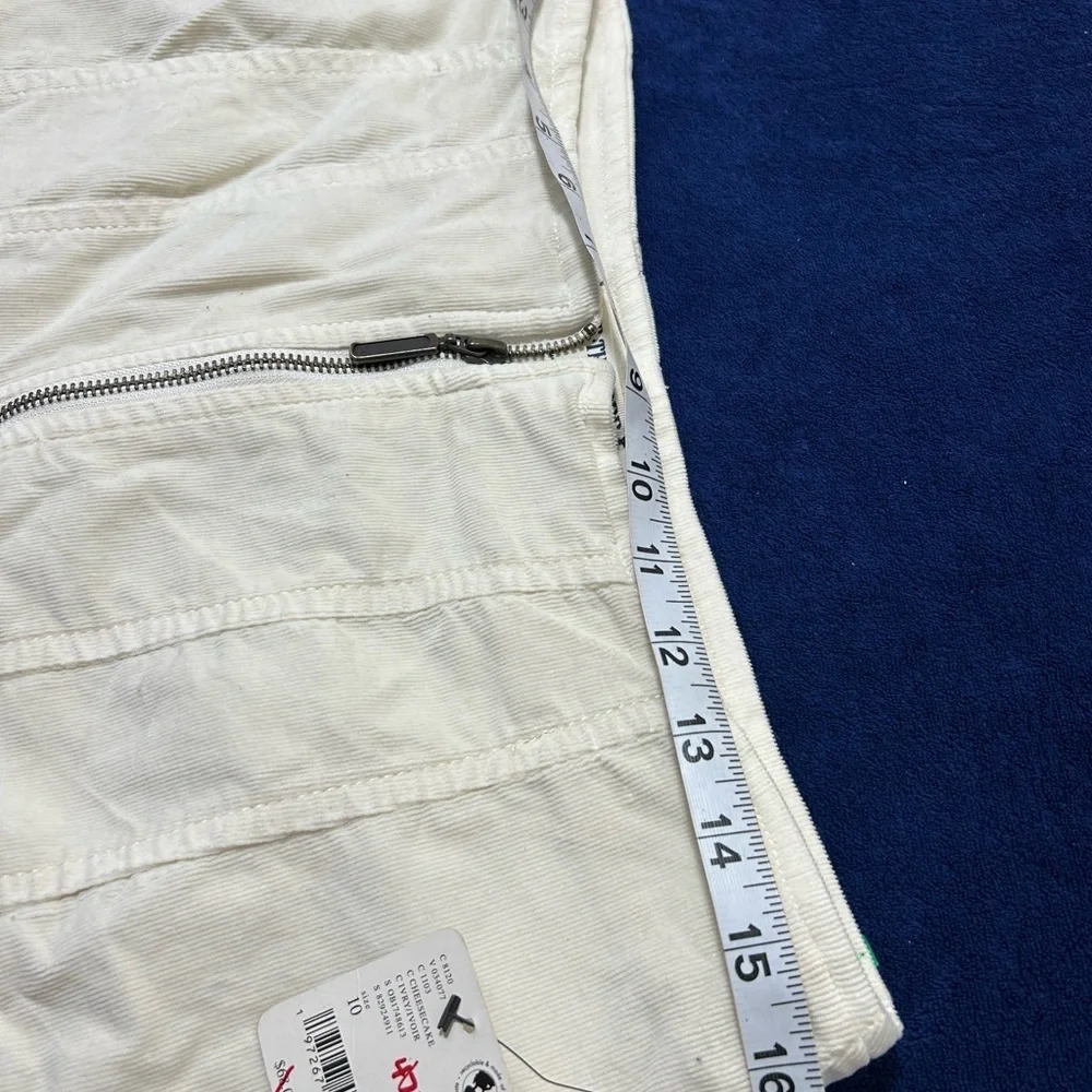 We The Free (Free People ) Ivory Zippered Skirt